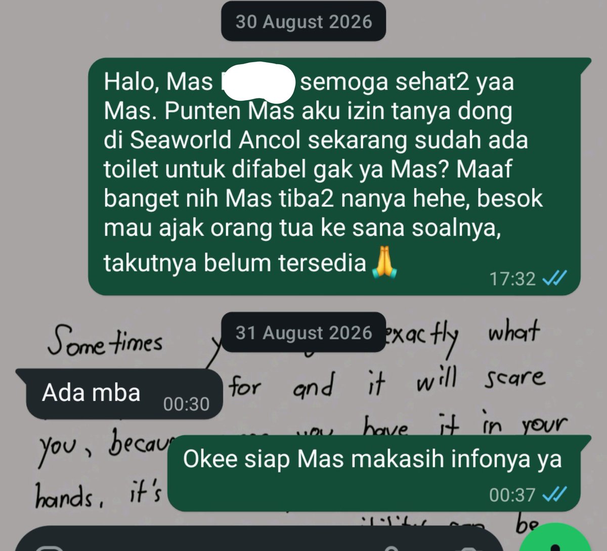 136lyd's tweet photo. shshsh suka sedih mamaku kalo mau diajak jalan pertanyaan pertamanya ada toilet difabel gak?😂 pernah sampe nanya mantan narsum untung masih ada yg beneran warga bantu warga https://t.co/JAabIzAaR7