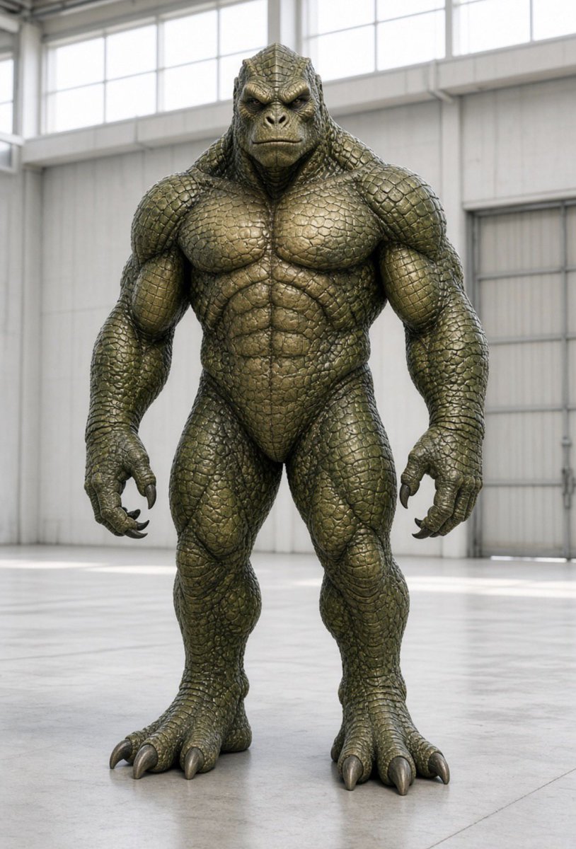 overclassifiedx's tweet photo. Grusch said the reptilians are seven feet plus, gorilla-looking, with scaly skin.

Ten years ago, saying this got you dismissed as insane. 

Now people nod like it’s old news. 

So what, are we all just getting numb to the idea of non-human intelligence? https://t.co/JcadB6JFKg