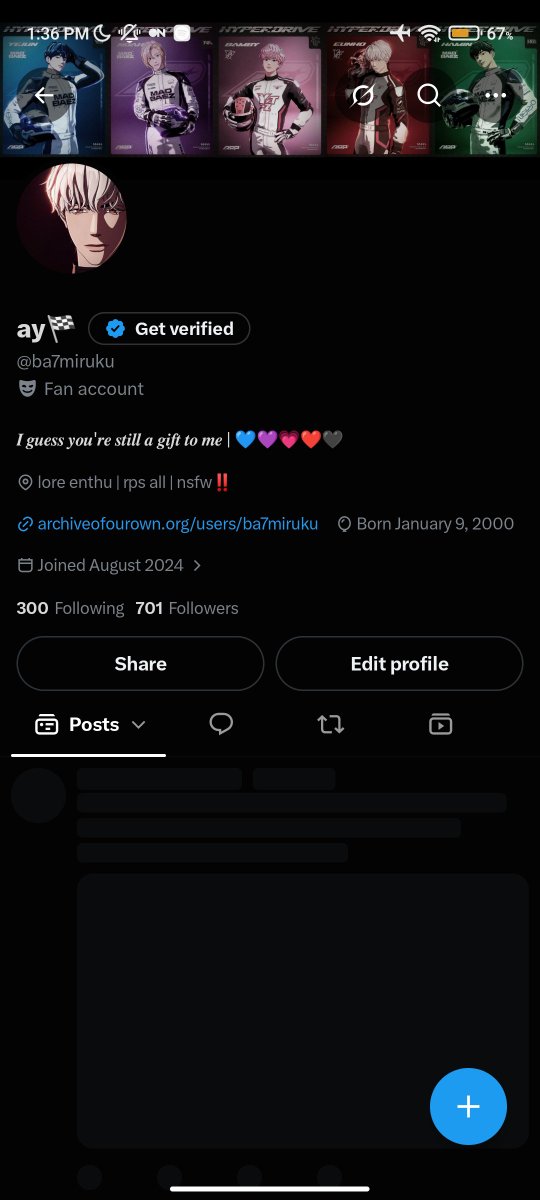 ba7miruku's tweet photo. ✦ . ⁺  profile
✦ . ⁺  lockscreen
✦ . ⁺  last song I played
✦ . ⁺  pinterest

My pinterest contains SPOILERS for my new fic so pls look away :3 https://t.co/30jMCmfB7e