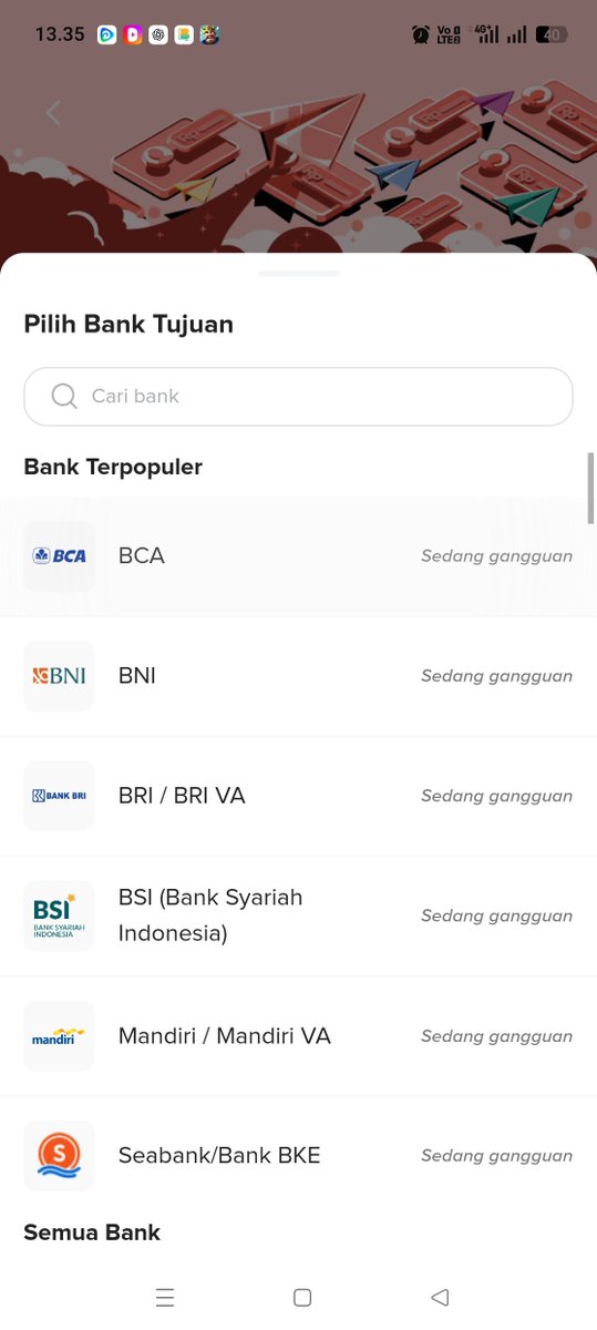 SAGA_k1ng's tweet photo. @flip_id Mau Transfer bayar juga belum bisa-bisa udah 3 hari ini saya coba https://t.co/mGh0mv3gcv