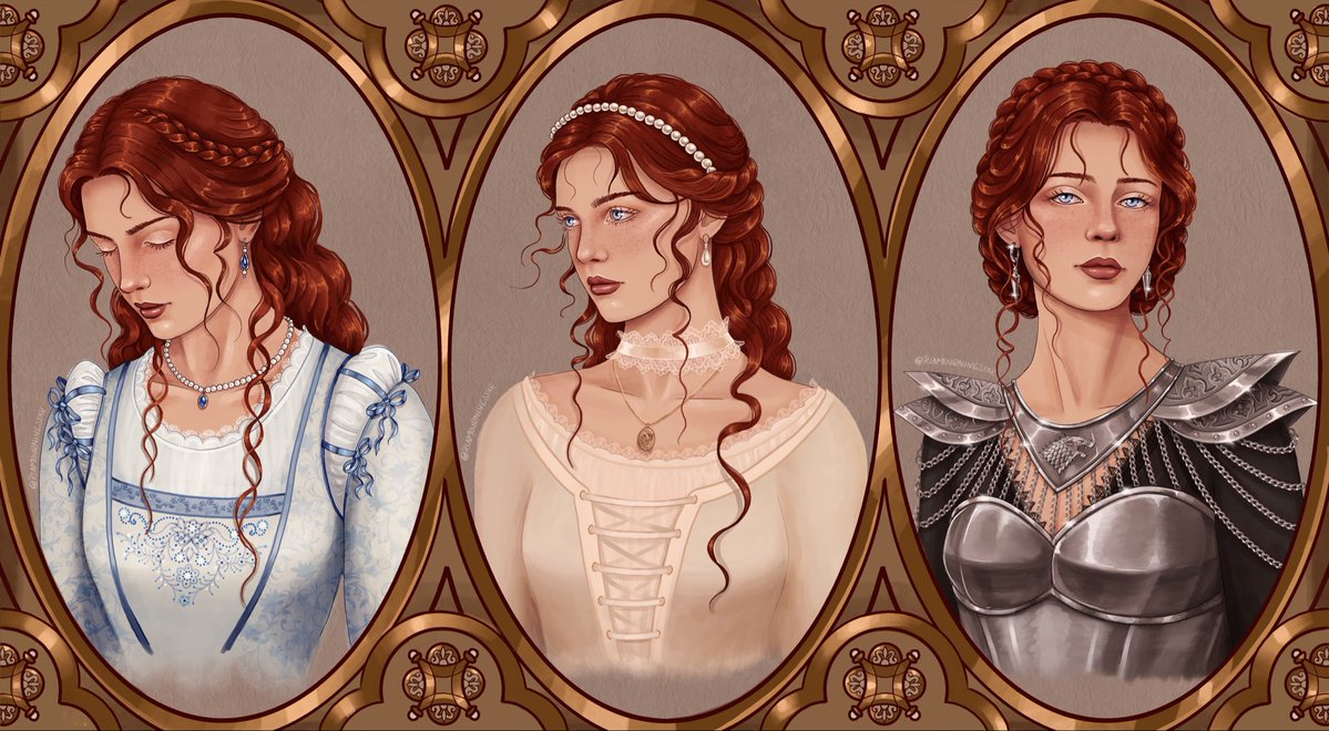 riamourningstar's tweet photo. Sansa week ⋆ day 5 ⋆ Political pawn to player 

‘My skin has turned to porcelain, to ivory, to steel’

#sansaweek2026 https://t.co/CHrbCnMrZG