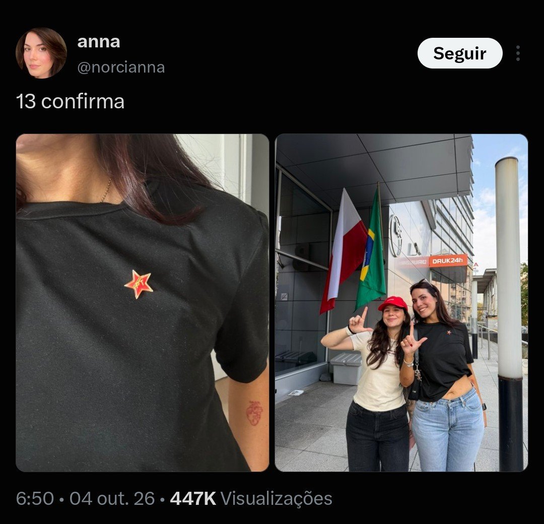 dkhusi's tweet photo. Hey @D_Tarczynski @MSWiA_GOV_PL @UdSC_gov_pl @Straz_Graniczna, look into this. Under Art. 256, Poland bans communist totalitarian symbols. These individuals are wearing communist-coded apparel &amp; red stars on Polish soil, right outside the Brazilian Embassy. Investigate them. ⚠️ https://t.co/v85mRDXBXA