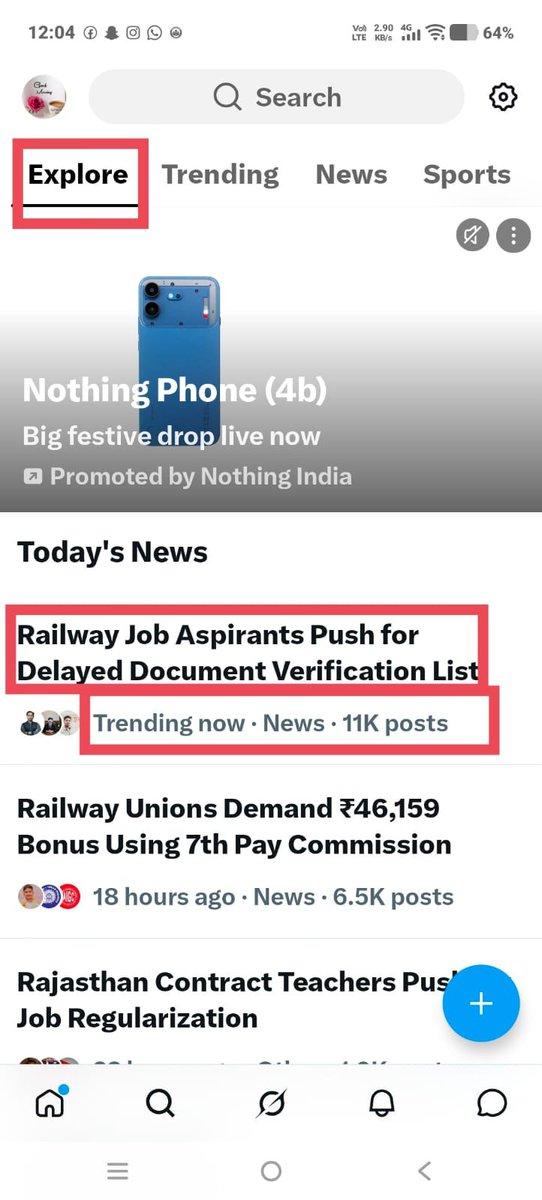 cs_railways9810's tweet photo. CBT पास किया ✅
PET पास किया ✅
अब सिर्फ DV Result का इंतज़ार है।
रेलवे से अनुरोध है कि CEN 08/2024 Group D की DV List जल्द जारी करें और अभ्यर्थियों को आगे की प्रक्रिया की स्पष्ट जानकारी दें।
#CEN082024_DV_RESULT_DO https://t.co/Uf59XBQkM1