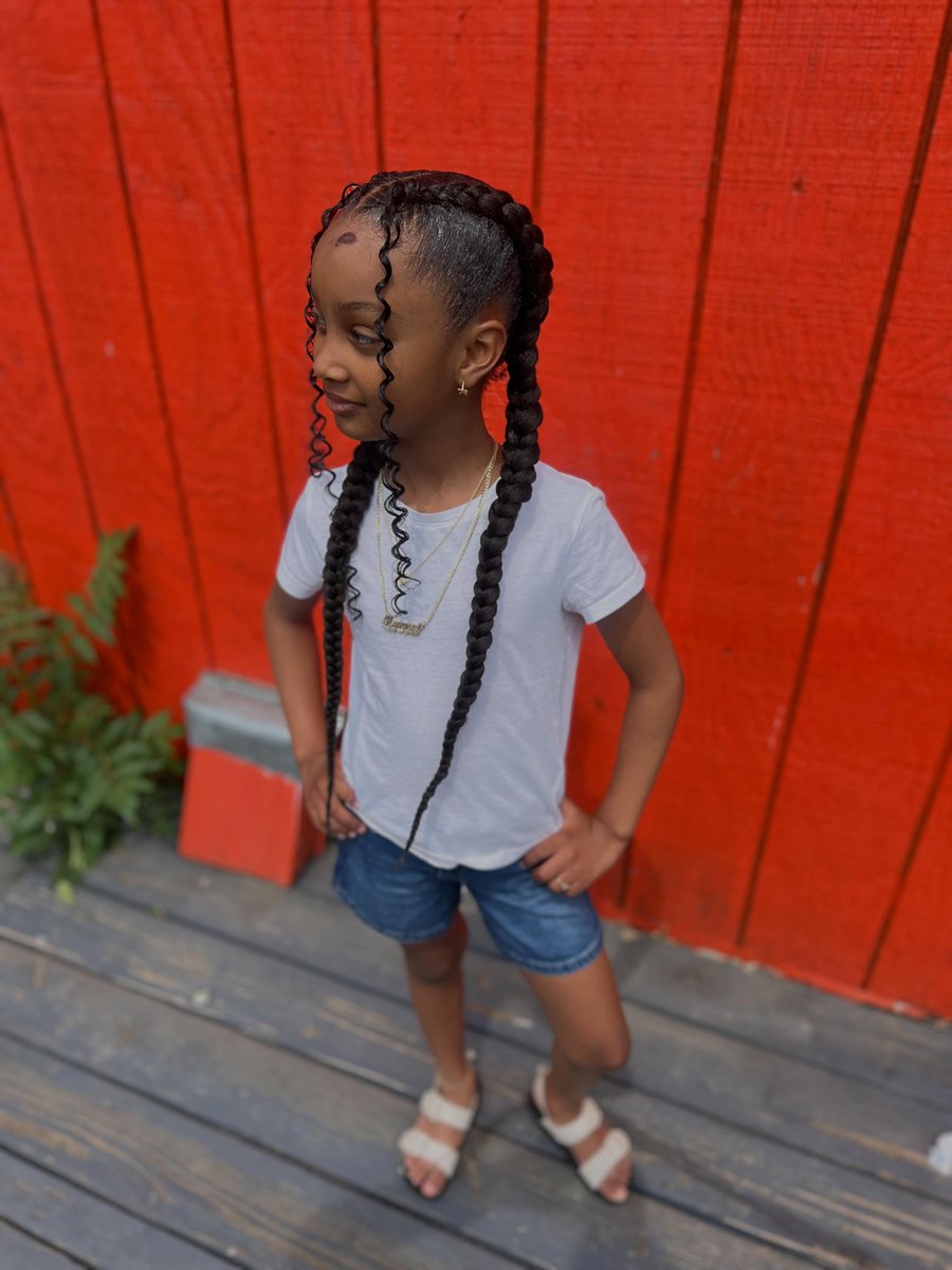 paulaacullen's tweet photo. Baby girl with braids, spreading love in Massachusetts. https://t.co/42iNZ6G9pt