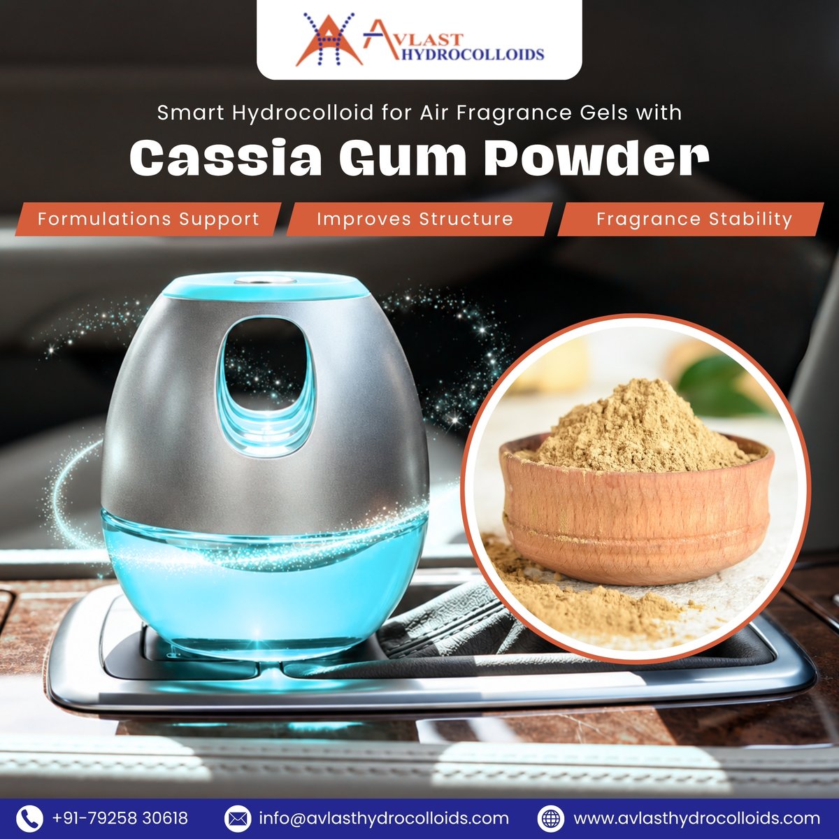 Hydrocolloids's tweet photo. Cassia Gum Powder supports strong gel structure, consistent formulation & product stability ideal for quality, scalable fragrance & gel manufacturing.
For more, Visit:
https://t.co/82yy5GCcrC
#AvlastHydrocolloids #CassiaGum #Hydrocolloid #FragranceFormulation #GelStability https://t.co/1W5jxu7dT2