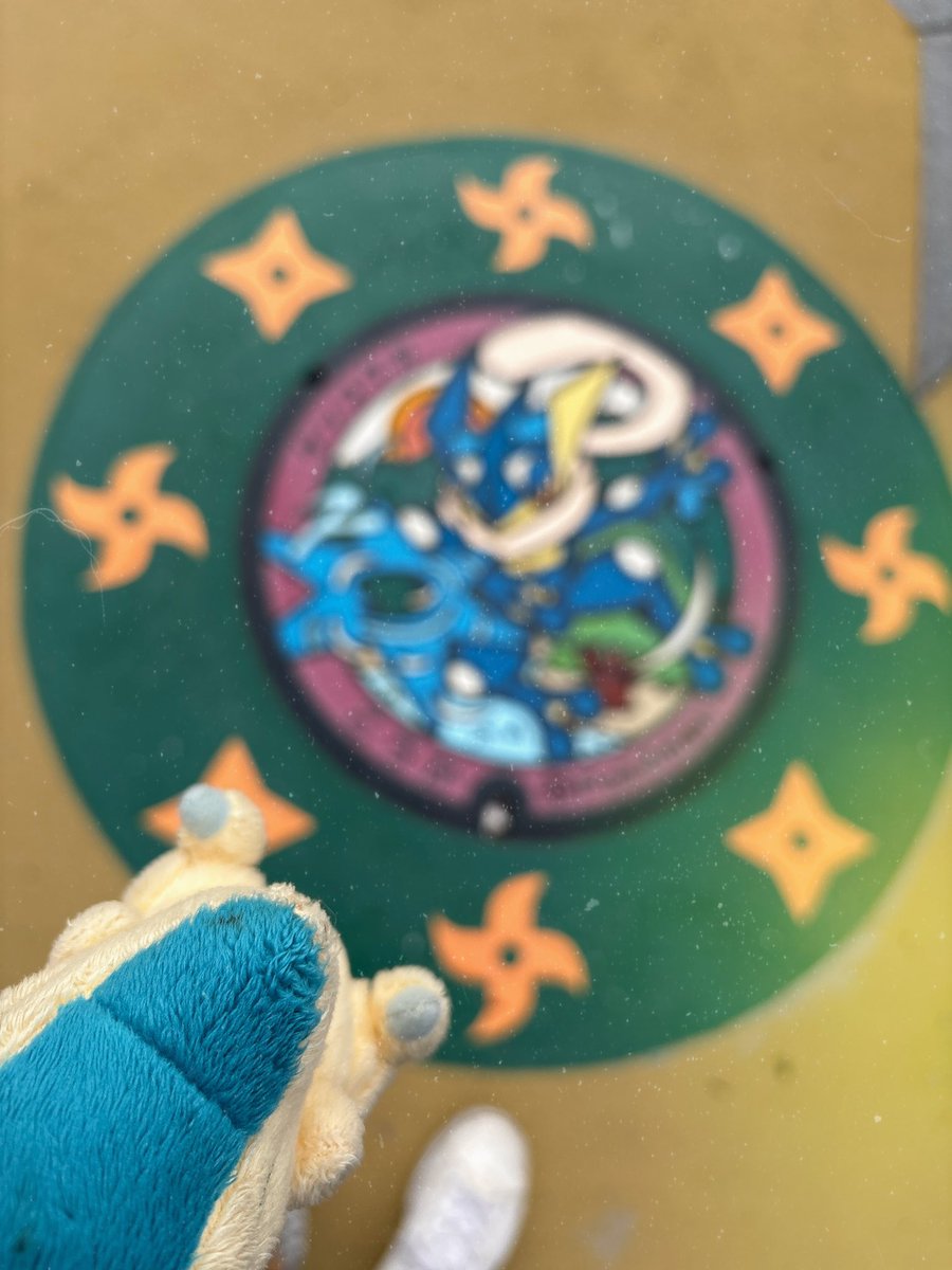 ao_hinoko's tweet photo. ゲッコウガしゃま！！！🥷
#ポケふた https://t.co/TncfuajKFb