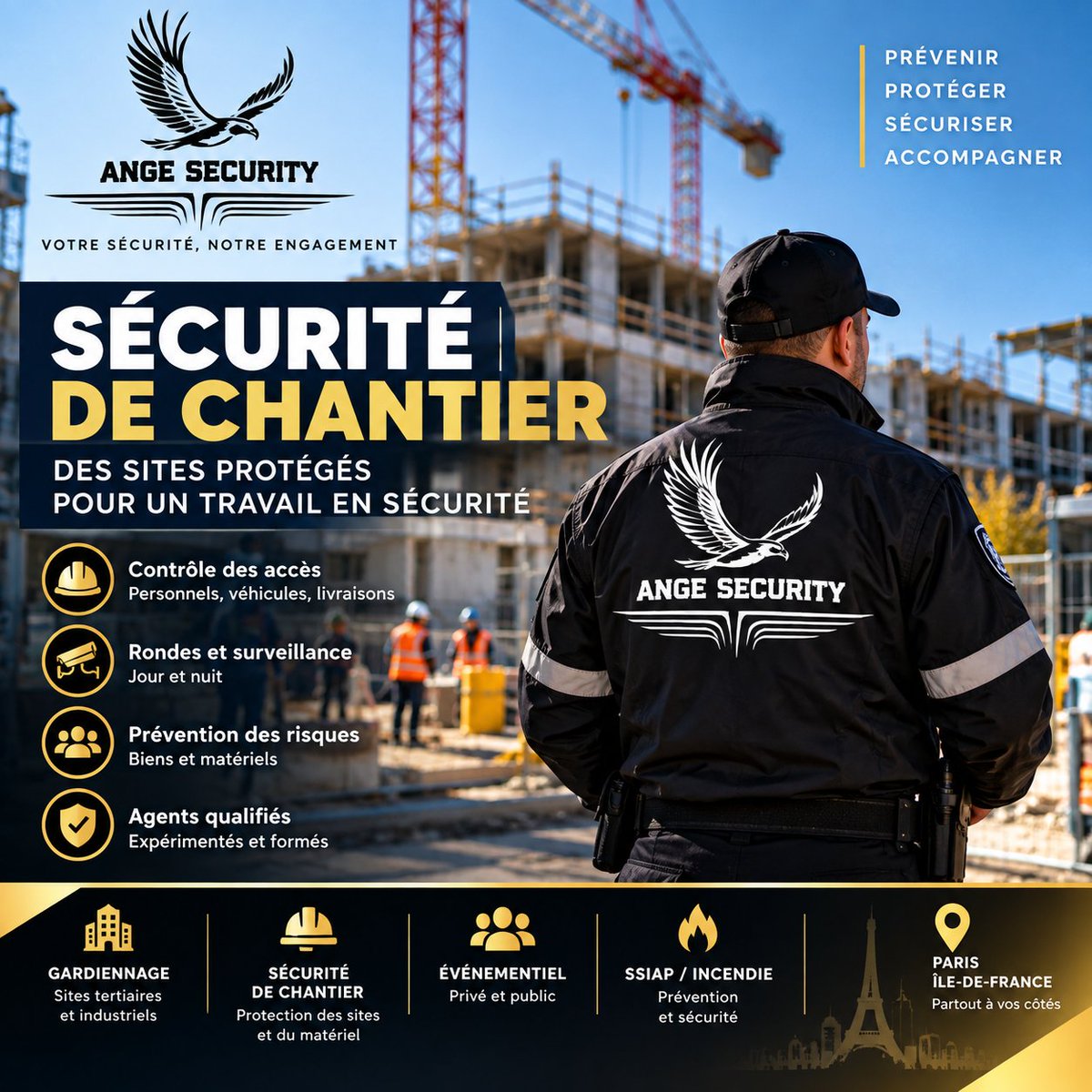 dianesecurity2's tweet photo. Contrôle des accès, accueil du public et prévention des risques : nos agents assurent une présence professionnelle à Paris et en Île-de-France.
🛡️ ANGE SECURITY – Votre sécurité, notre engagement.
#AngeSecurity #SécuritéÉvénementielle #Paris #IledeFrance https://t.co/dLbJuFLNM3