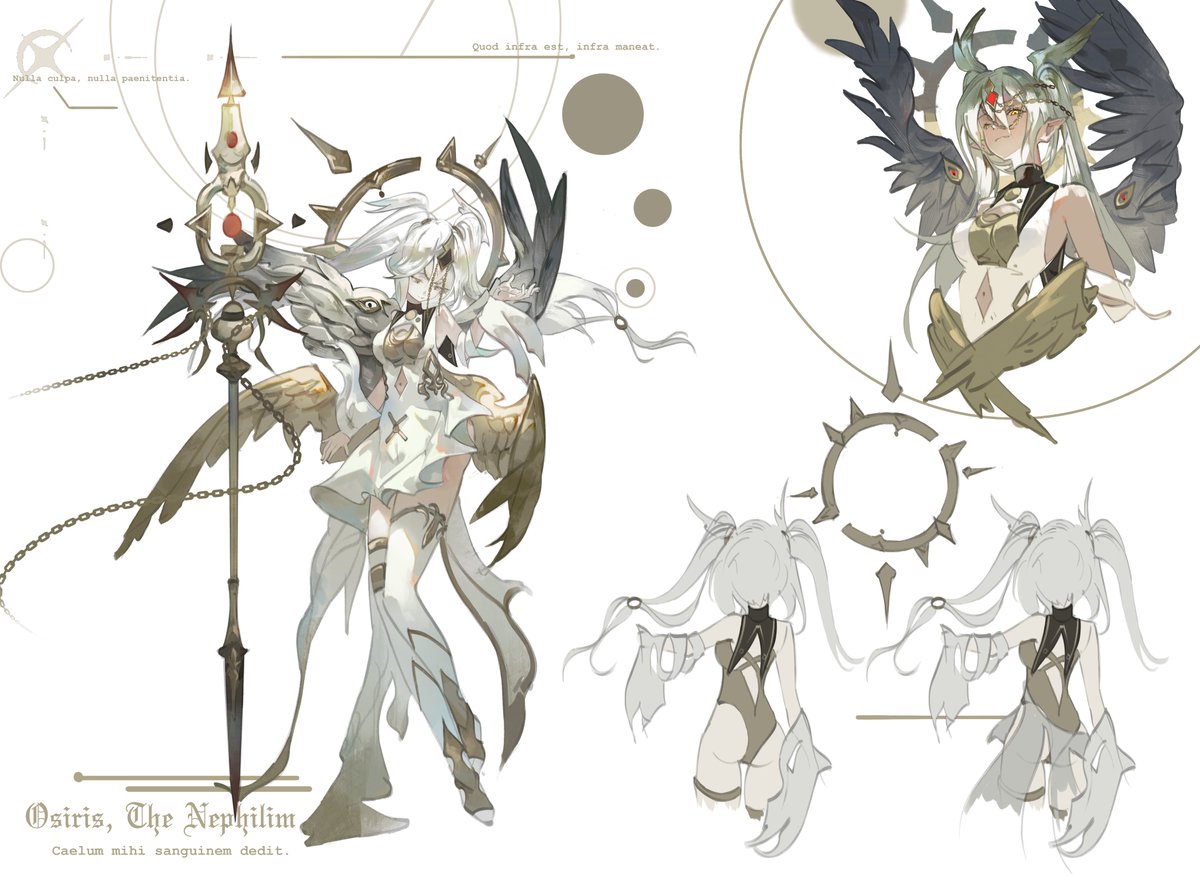 saturn_illus's tweet photo. Osiris, The Nephilim

#oc design https://t.co/aFyao4bJxS