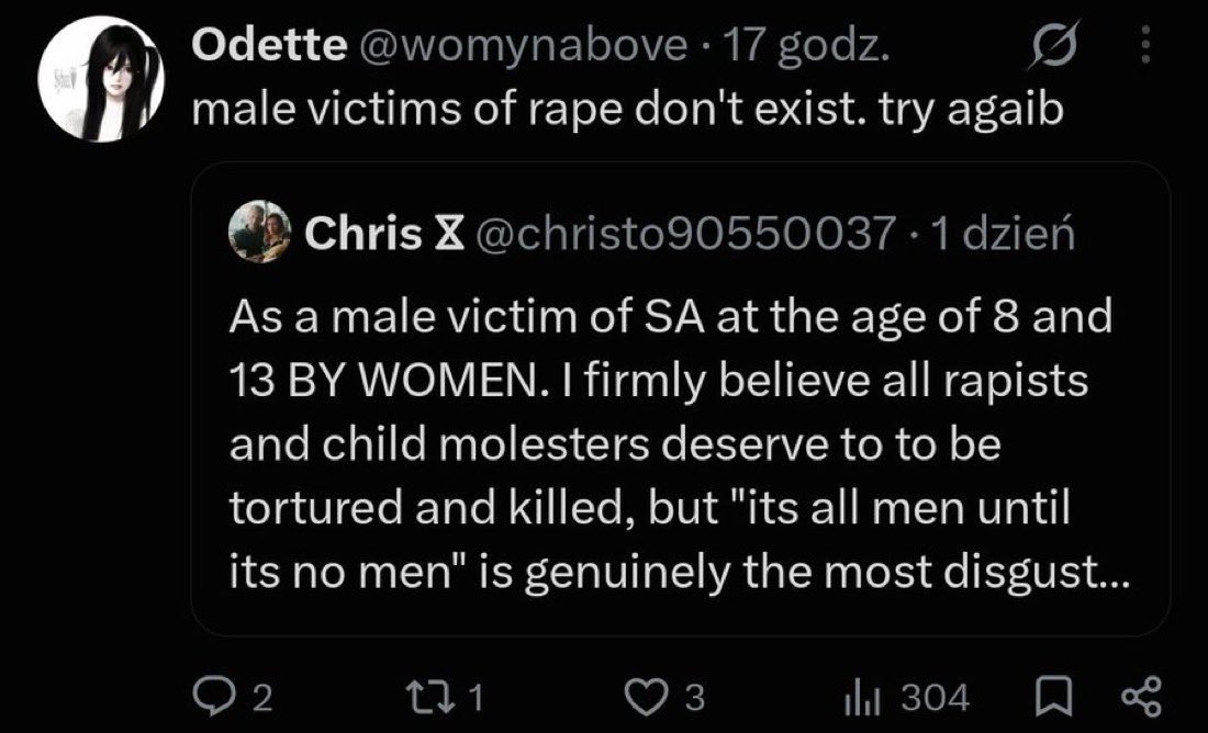 BadTakesPatrol's tweet photo. Says the rapist defender…
#badtakes https://t.co/Tz2XIiR9XA