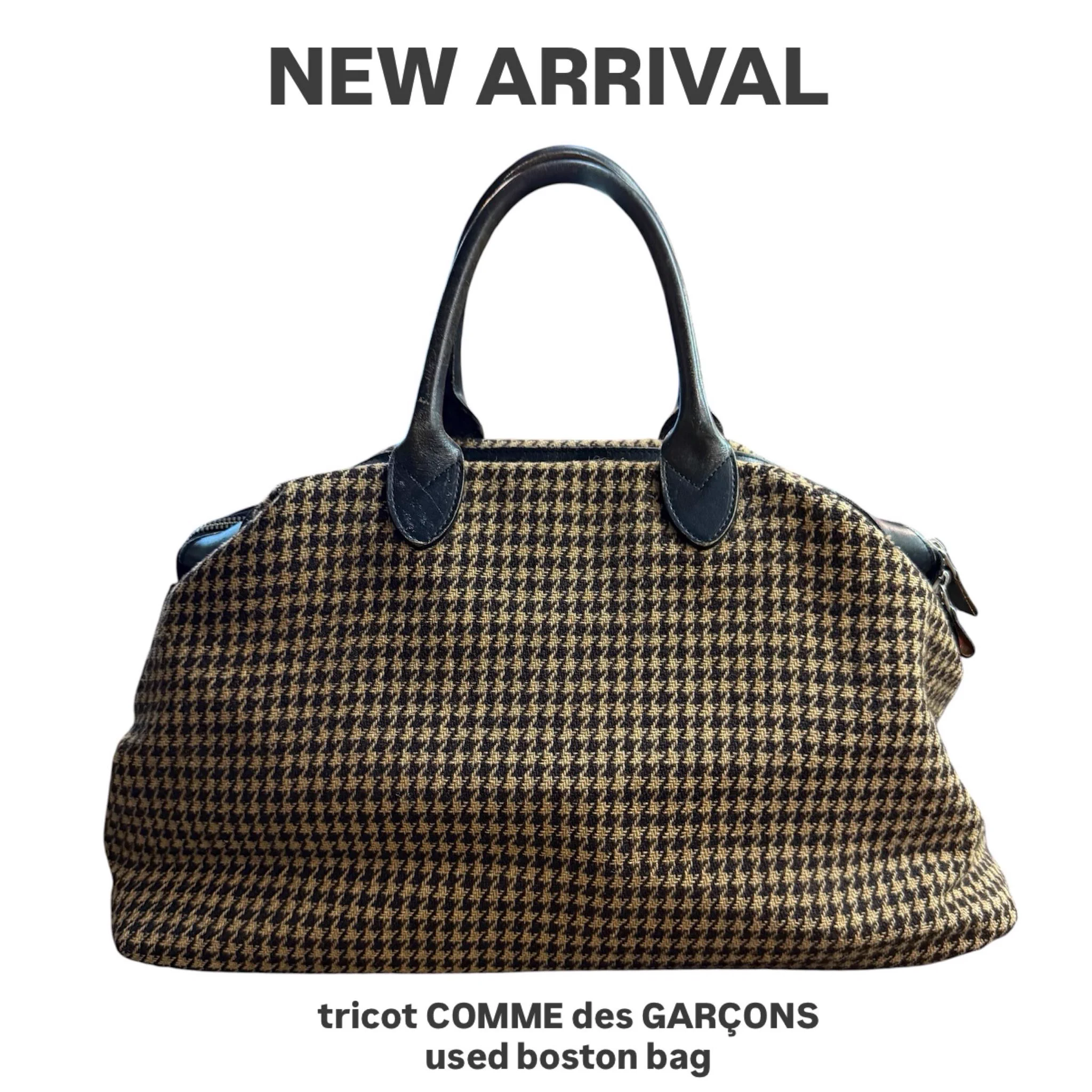tricot COMME des GARCONS BAG ボストン バッグ POTBOUND on X: 