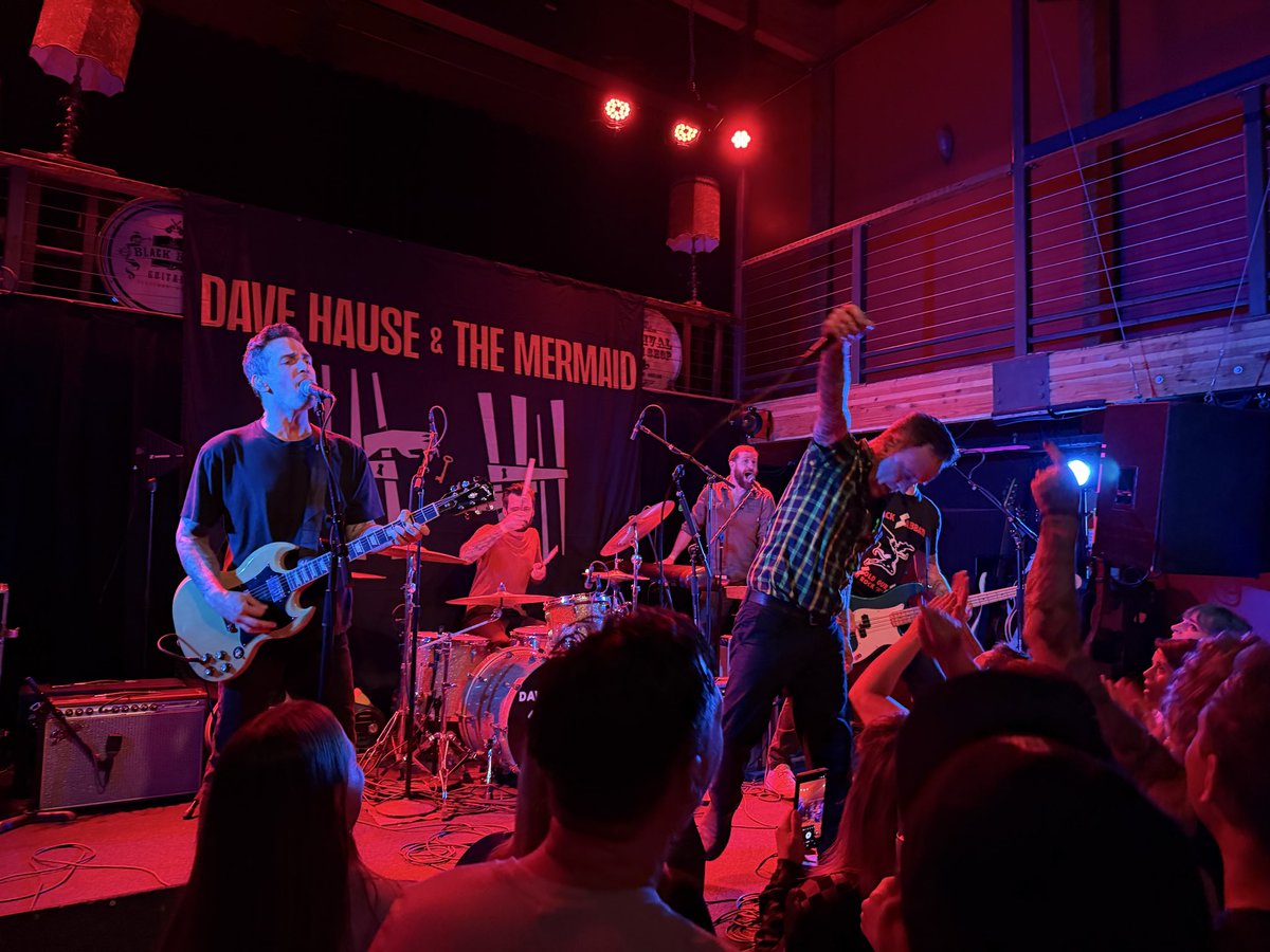 WhoIsLM's tweet photo. Dave Hause &amp; The Mermaid. 10/04/26. Mississippi Studios PDX. https://t.co/5oQ03haFgu