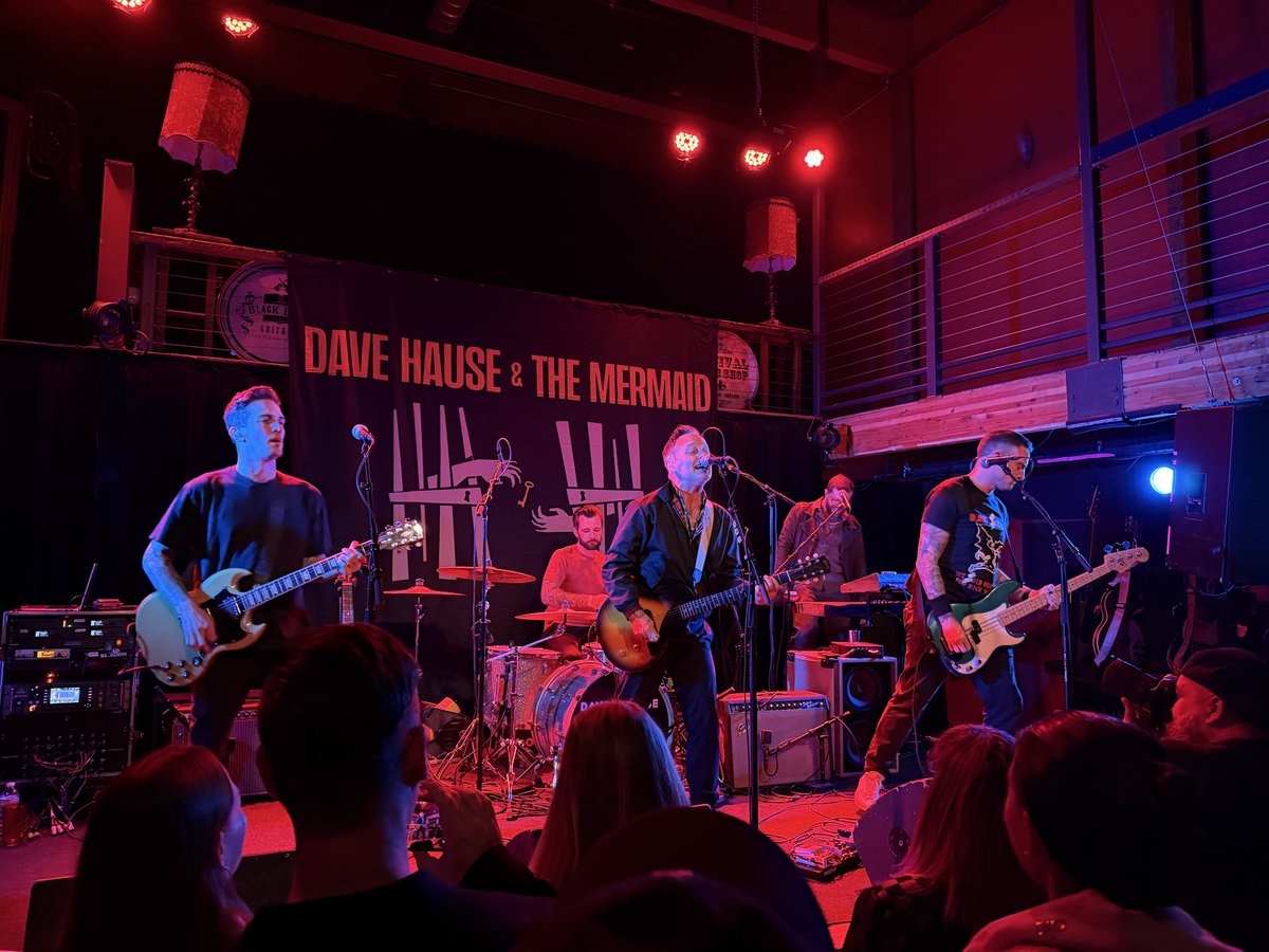 WhoIsLM's tweet photo. Dave Hause &amp; The Mermaid. 10/04/26. Mississippi Studios PDX. https://t.co/5oQ03haFgu
