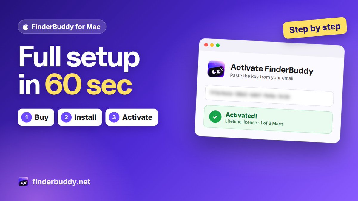 finderbuddy's tweet photo. If you are experiencing any issues with downloading, installing, or activating your license from our site, please follow the steps in this video: https://t.co/FjFvo7RjW1 https://t.co/M3Ms2egqJ7