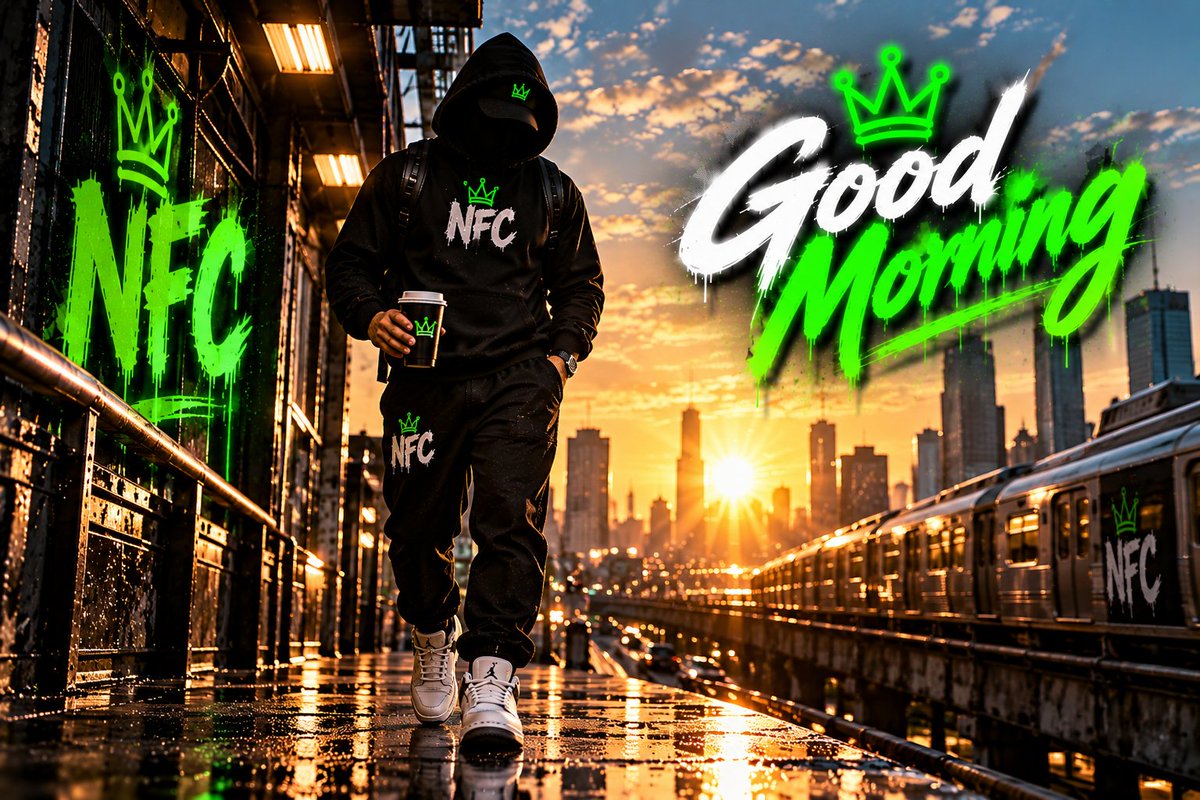 NeverForgetCash's tweet photo. GM, NFC FAM. 💚👑

MONDAY.

New week. Fresh start.
No excuses. No standing still.

Let’s build, make moves and keep pushing NFC forward. 🟢🔥

$NFC - NEVER FORGET CASH. https://t.co/ePh5LFsxax