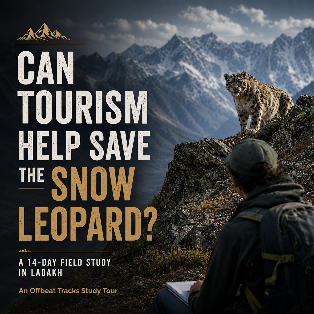 inatgre's tweet photo. What happens when a wildlife conservation student comes to Ladakh with questions, not a bucket list? A 14-day field journey exploring snow leopard habitats, local livelihoods and responsible tourism across Mangue, Saspotse and Yangthang. https://t.co/PSIPXOzn79