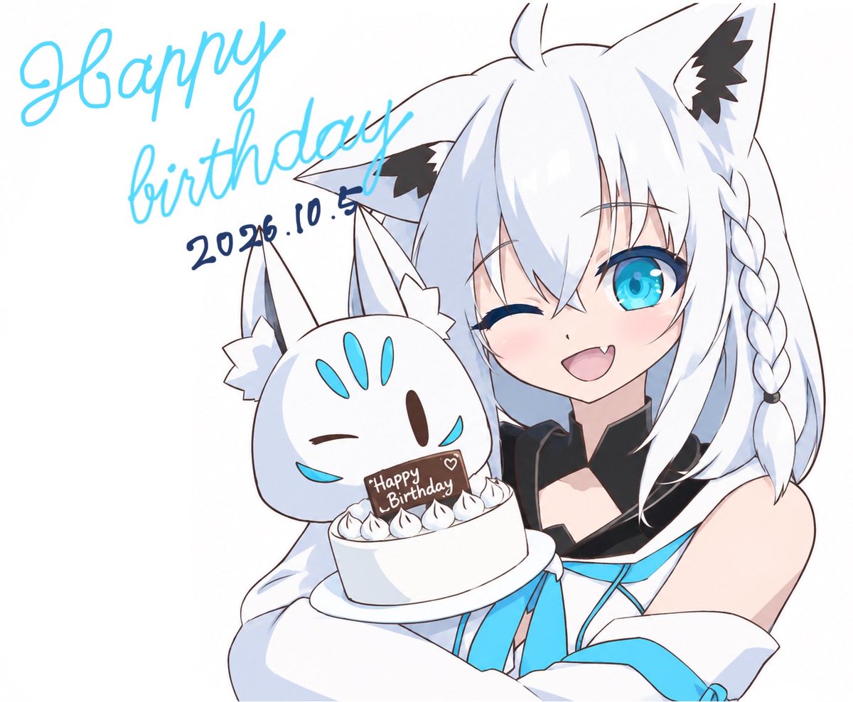 eikeso_sk05's tweet photo. #白上フブキ生誕2026
#絵フブキ
フブさん誕生日おめでとー！！
初めて描いた誕生日FAお納めくださいっ(〃・・〃) https://t.co/0TpawgBXKE