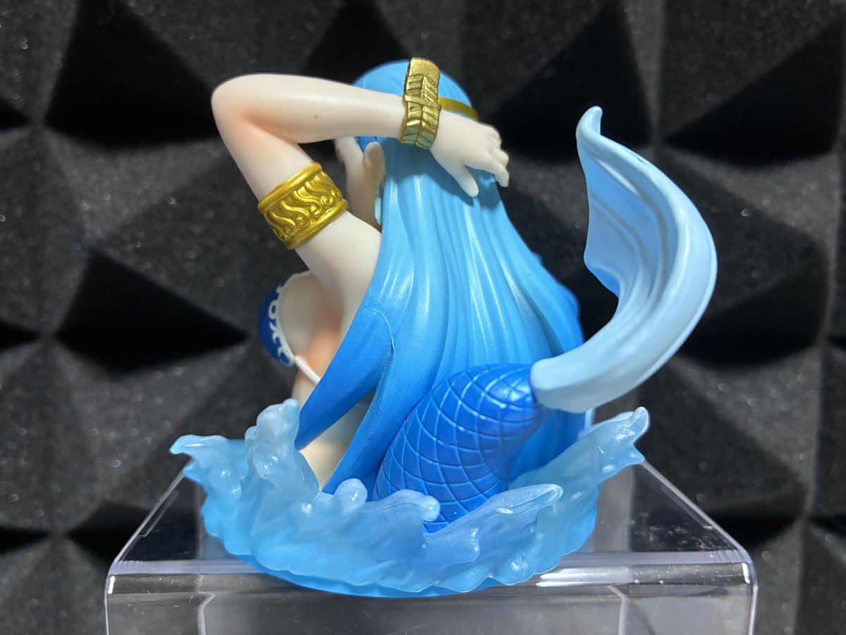 stone_poison_'s tweet photo. D賞 星霊達のデスクトップマスコット
アクエリアスでしたー！！！

造形めっちゃ良い！！！が！！

塗装……これ個体差でしょうか😭
汚れが至る箇所に、、ヘソの塗装も違和感
みんなのアクエリアスはどうでしたか😢

#フェアリーテイル #フィギュア #一番くじ https://t.co/41VEwzoFQ6