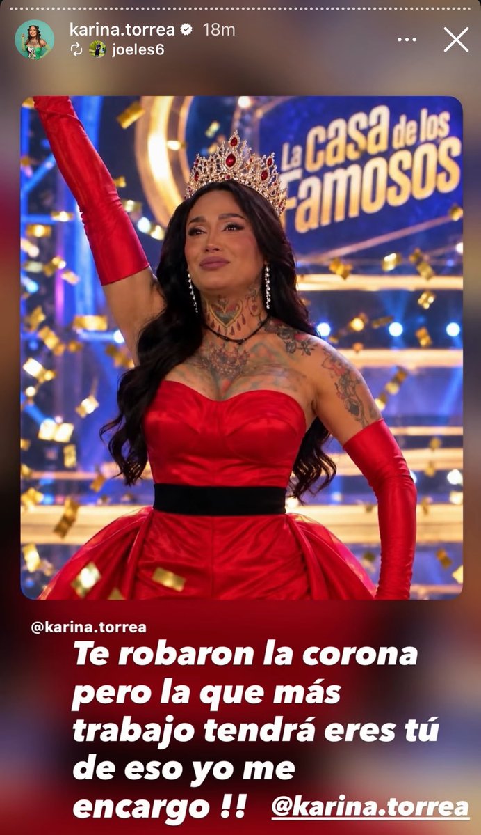 madspinkis's tweet photo. Omg, Joel Echeverría el Manager de la agencia a la que pertenece Karina Torres arremetiendo contra la producción. 

“Te robaron la corona pero la que tendrá más trabajo eres tú y de eso me encargo yo” https://t.co/X3ZGqEzFOZ