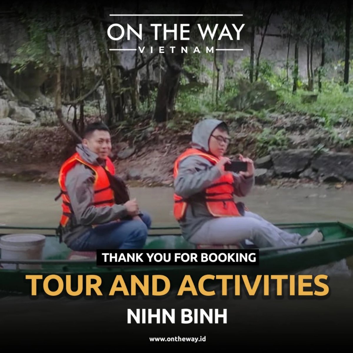 josedario11's tweet photo. Hidden between towering limestone cliffs and calm waterways, Ninh Binh reveals Vietnam at its most serene. Every river journey feels slower, quieter, and unforgettable. Thank you for trusting On The Way Vietnam. https://t.co/p2OsxGm5ZN