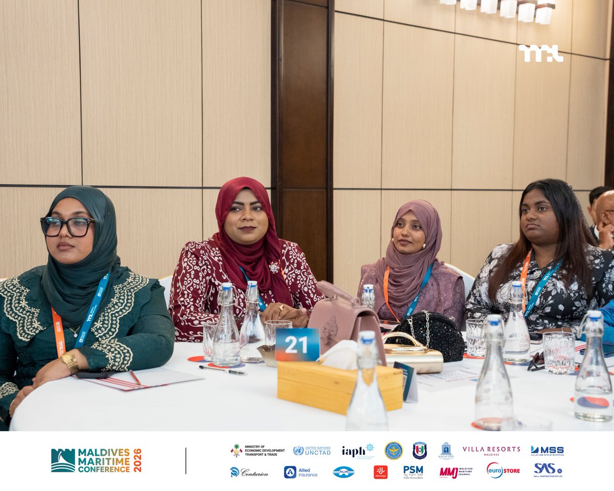 Portmv's tweet photo. Mark Assaf of UNCTAD explores the future of ports and the changing maritime landscape in his session, Future-Ready Ports: Navigating a New Maritime Era.
#maldivesmaritimeconference2026 #MMC2026 https://t.co/dcFcG9k0GZ