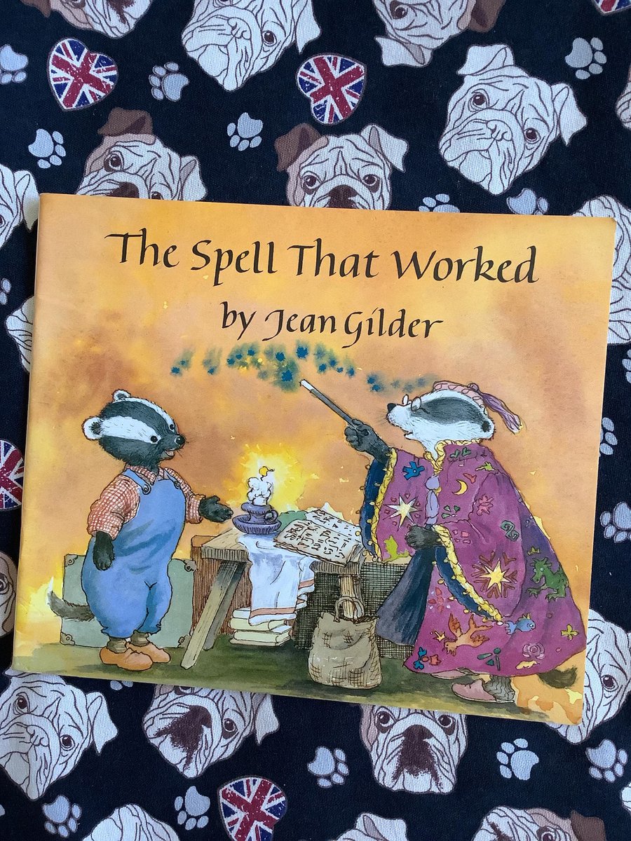 WatsonsVintage's tweet photo. A Super Cute Picture Book. Rare Vintage 1986 'The Spell That Worked' Paperback Book by Jean Gilder - Badger Picture Book - Fun and Nostalgic 40th Birthday Gift https://t.co/M3CnVceLoe via @Etsy #VintageBooks #ChildrensBooks #Badger #JeanGilder #1986Gift #nostalgia https://t.co/sBVjWrehpl
