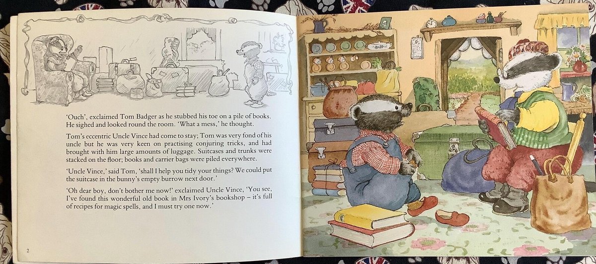 WatsonsVintage's tweet photo. A Super Cute Picture Book. Rare Vintage 1986 'The Spell That Worked' Paperback Book by Jean Gilder - Badger Picture Book - Fun and Nostalgic 40th Birthday Gift https://t.co/M3CnVceLoe via @Etsy #VintageBooks #ChildrensBooks #Badger #JeanGilder #1986Gift #nostalgia https://t.co/sBVjWrehpl