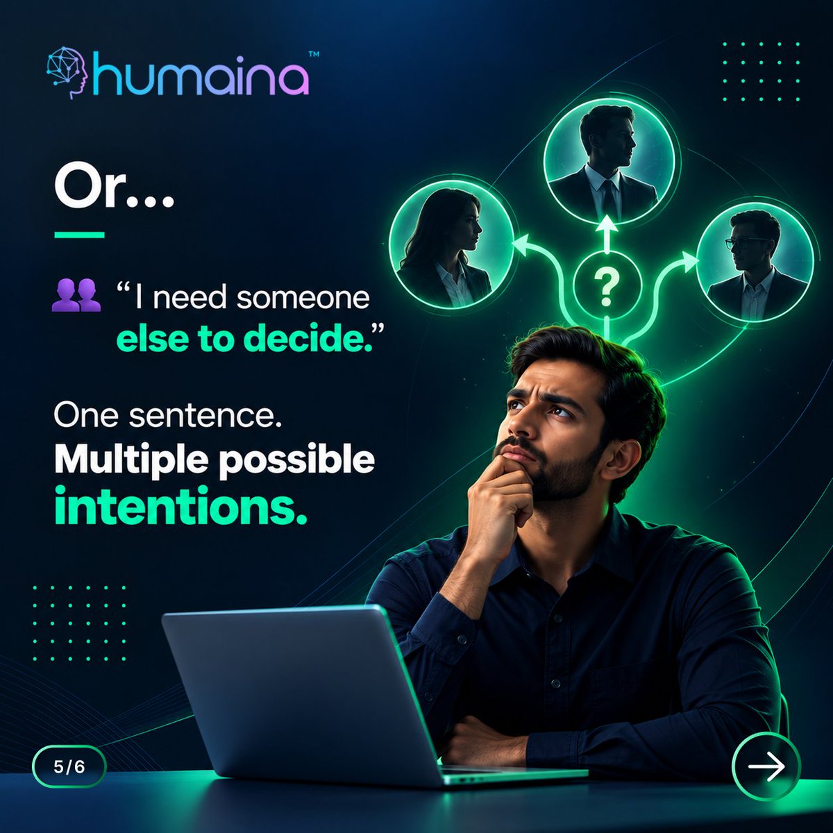 ipangram's tweet photo. The words are simple. The intent isn't.

Understanding customer hesitation can unlock better conversations and more conversions. 🎯

#BuyingBehavior #CustomerInsights #Humaina™ https://t.co/h46GHCSKhH