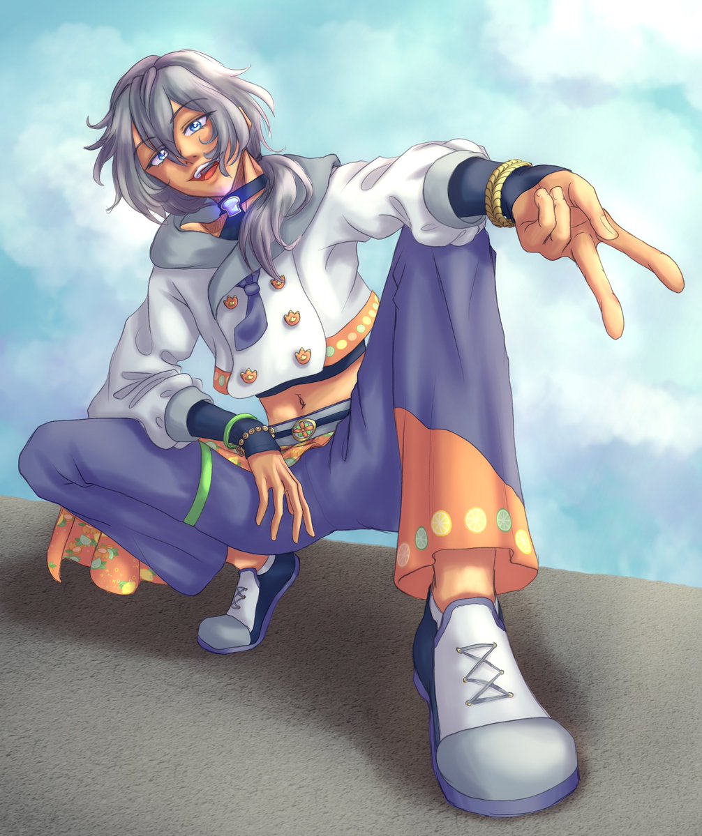 Rose_the_fox's tweet photo. Sorry I didn't do anything for Niki's birthday uh,, have last year's art again instead :D @ᴗ@;
Pls forgive me I'm tired https://t.co/kJ976765xM