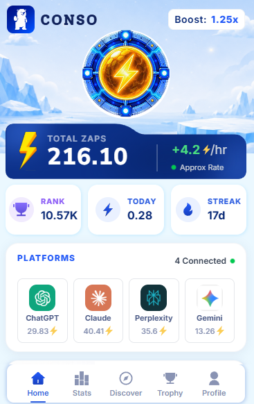 TungLenpc's tweet photo. Exploring @conso_xyz — AI meets blockchain in a simple, interesting way. Still early, but the ecosystem is definitely worth watching. 👀

#CONSO #AI #Blockchain https://t.co/RjiBcxJn8r