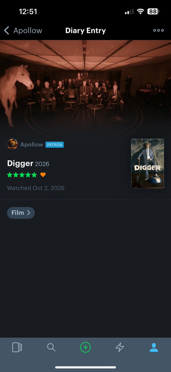 Apollowisntabot's tweet photo. Digger was one of the best movie I have ever seen

 @diggerthemovie #bringbackthehorsedeletedscene
#digger 
#diggerskindahot
#diggerisobjectivleygoodfuckyou
#willdiggerthemovierespondtytweet? https://t.co/m2oU3pWEzW