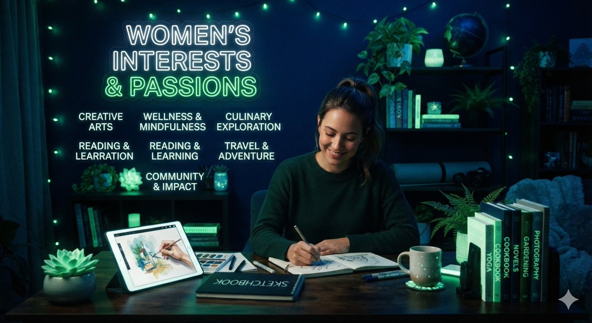 CornerstoneBsUg's tweet photo. Women’s interests and hobbies encompass a diverse, data-driven spectrum of activities aimed at self-discovery, stress reduction, building community, and creative fulfillment. https://t.co/zykXxNRJcB