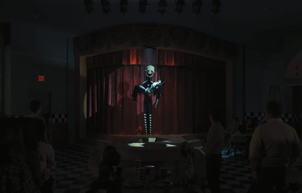 Sergi_ND's tweet photo. A veces me viene a la mente lo bueno que fue el comienzo de FNAF 2, luego la peli bajonea que flipas por momentos, pero la intro seh, fue cine. https://t.co/8JgmzRl2PL