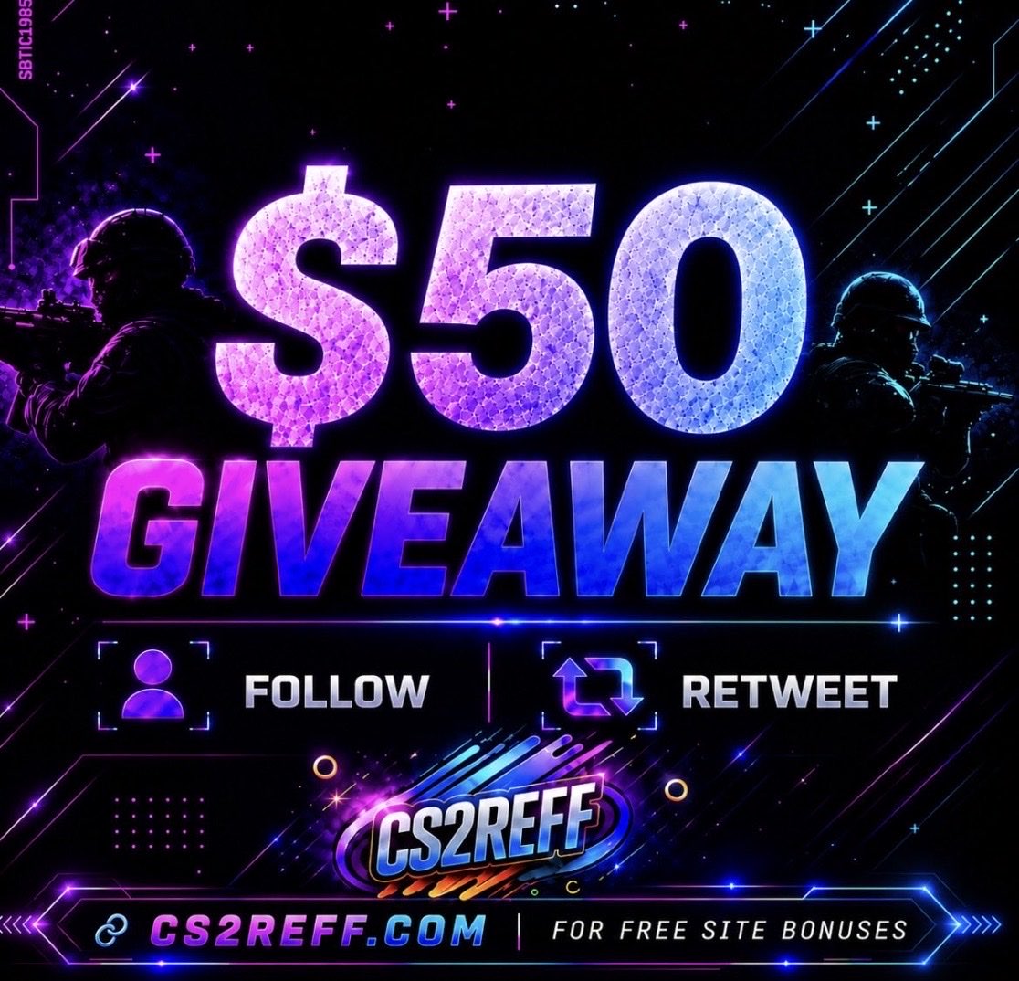 Cs2Reff's tweet photo. $50 in 6 days ⚡️
to enter : 

🟪Follow  @MrFly69 
🟪Retweet + Like
🟪Tag a friend https://t.co/OStj0W0fwK