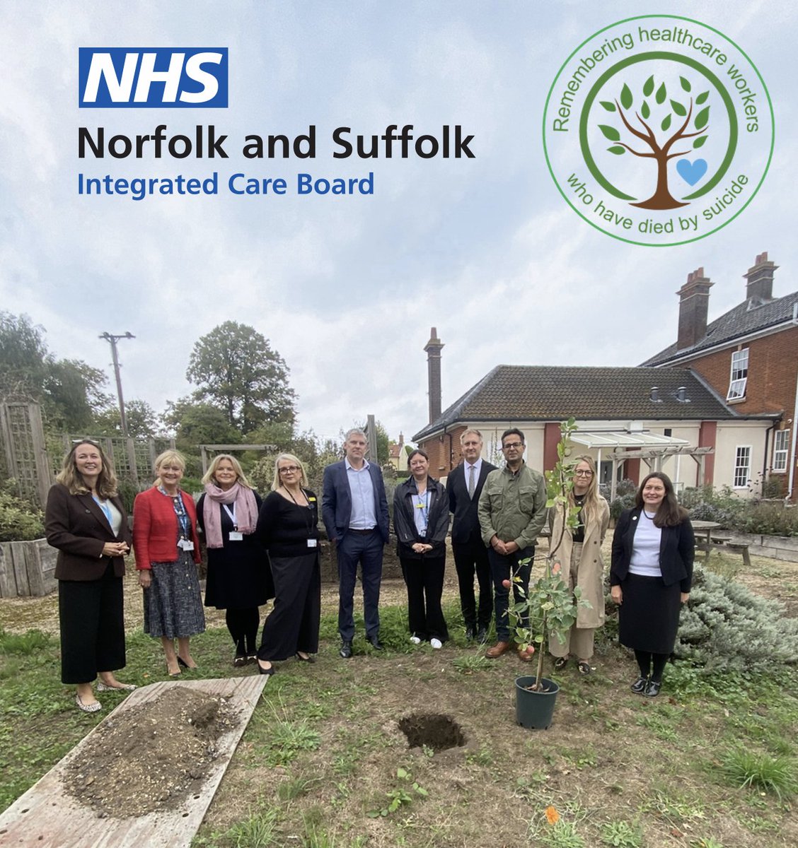 DoctorsDistress's tweet photo. 💙 David Cargill and colleagues at Norfolk and Suffolk ICB are launching the co-production phase of their service development for staff mental health. This will provide insight into how staff want to access services. Doctors in Distress looks forward to its learnings. 💙 https://t.co/VijUmROSxo