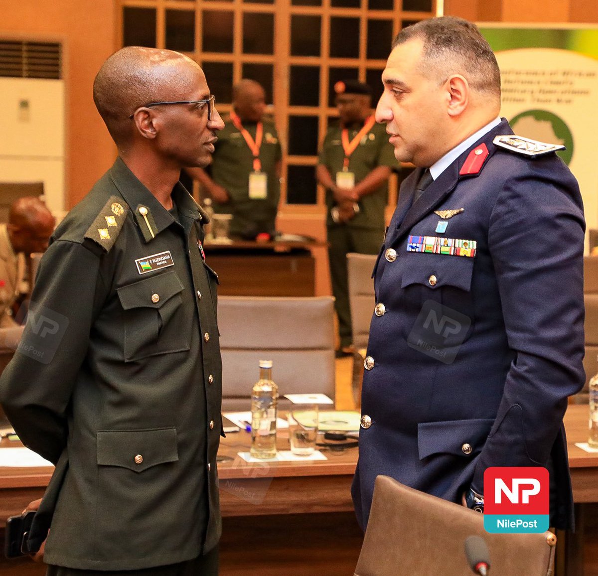 francis_isano's tweet photo. The inaugural Conference of Chiefs of Defence Forces on Military Operations Other Than War is currently underway at Speke Resort Munyonyo under the theme, “Strengthening Adaptive Noncombatant Military Response to Emerging Complex Security Threats in Africa.”

#NBSUpdates https://t.co/JKHAxSRA0G