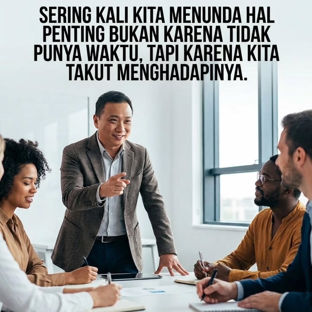 geiciane9's tweet photo. Sibuk seharian belum tentu produktif. Bisa jadi kita cuma menghindari tugas besar yang paling berdampak. Pilih 1 prioritas utama, kerjakan di 2 jam pertama, lalu pecah jadi langkah kecil. Fokus pada impact, bukan sekadar mencentang daftar tugas. https://t.co/Y3tWbeCgaZ