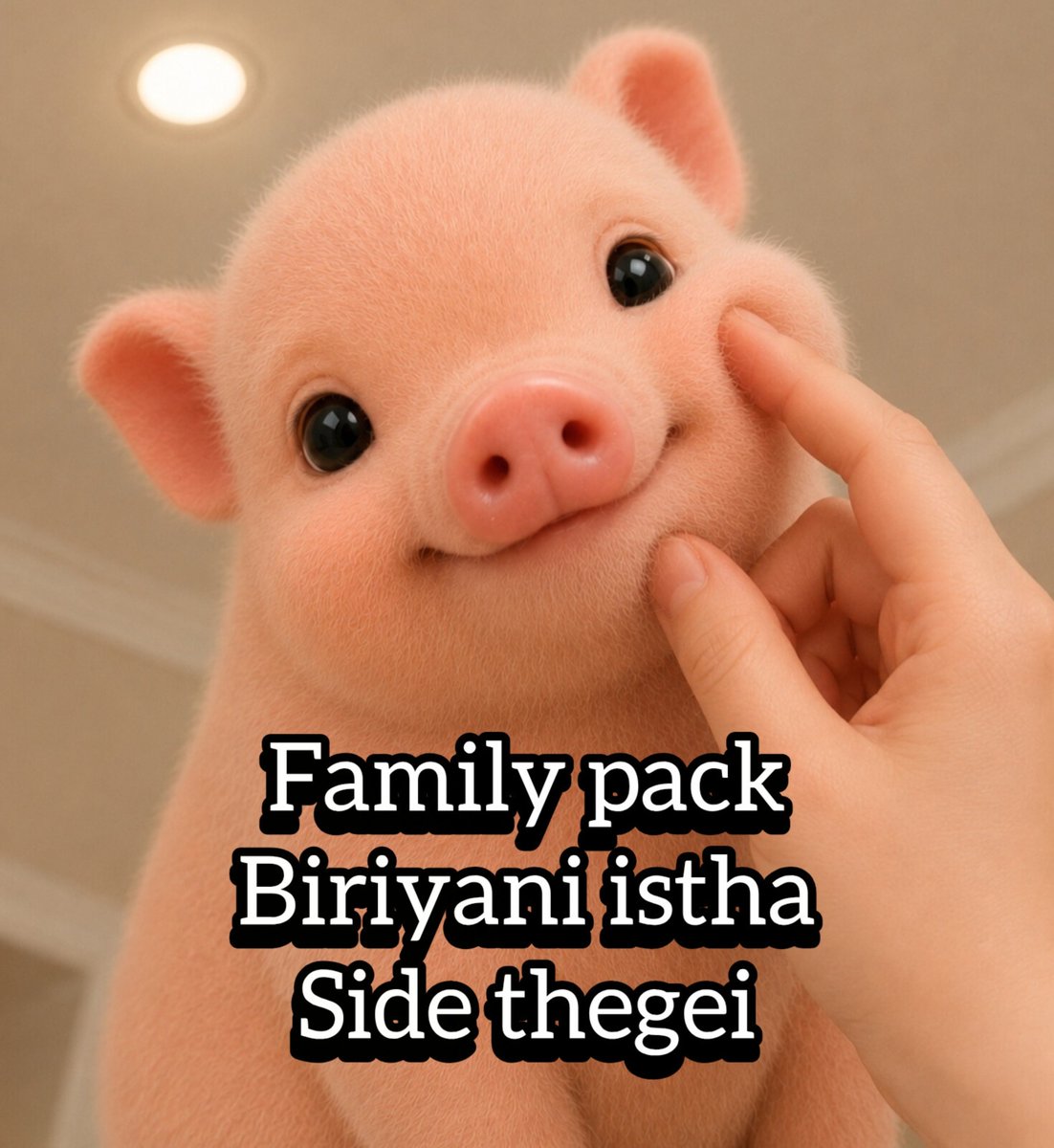 CHILAKAALURIPET's tweet photo. #PigNation unmadhi banisalu edupu kashtalu chusam le ra
Nation wide anta Nandamuri family lo ne evaru dhekaru 
Velli zoowarchi lo pork biriyani thengi tini padukondi🤣🤣🤣 https://t.co/ThZI5PMUj1