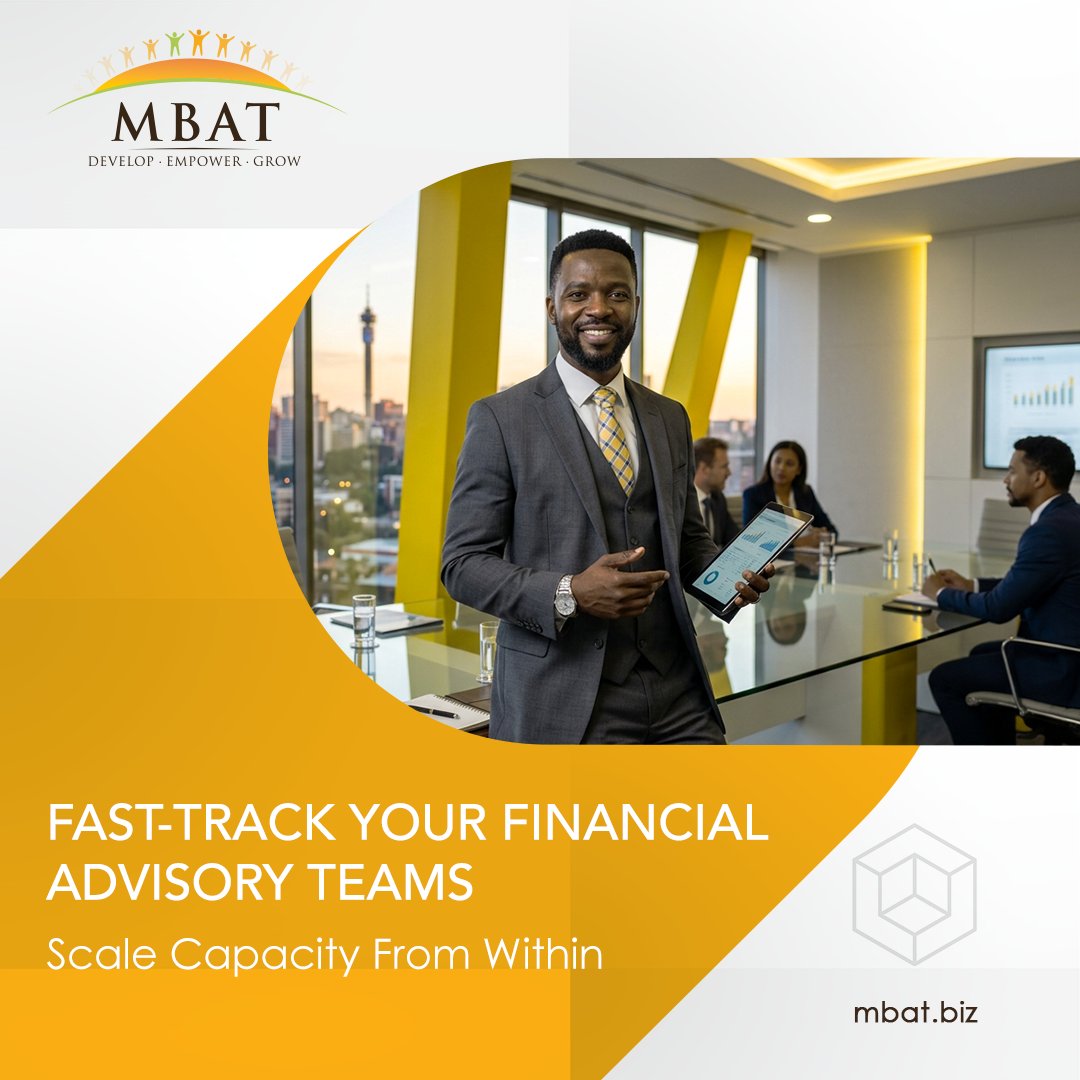 MBATLD's tweet photo. Global Investor Week reminds us that trust comes from qualified advice. Our Financial Advisor qualification (NQF 5 to 6) builds competence through workplace-linked training. Message us: info@fti.co.za
#FinancialAdvisor #WealthManagement #OccupationalQualification #FTISA https://t.co/aa2YrBptCV