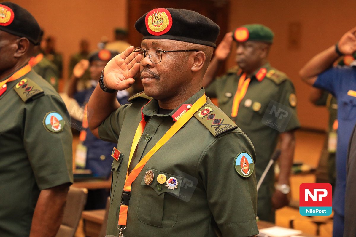 francis_isano's tweet photo. Several security chiefs from 18 African countries are attending the inaugural Conference of African Defence Chiefs on Military Operations Other Than War, ongoing at Speke Resort Conference Centre, Munyonyo.

#NilePostNews https://t.co/7k7gd2Qfkl