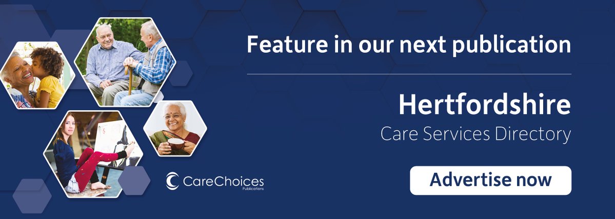 CareChoicesLtd's tweet photo. Reach those actively seeking care in #Hertfordshire. Advertise your service in the new Hertfordshire Care Services Directory by contacting advertise@carechoices.co.uk today. #Homecare #CareHome #SupportServices #Advertise #CareSeekers #SelfFunders Available in print and online, view the current edition here https://t.co/efxpGEv6es
