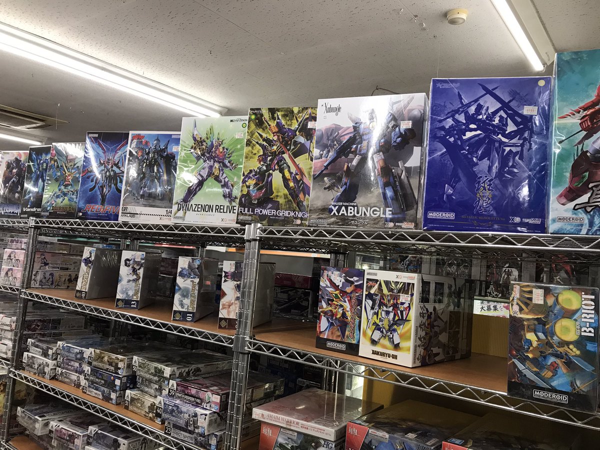 junkdoh's tweet photo. モデロイドプラモデルが入荷&amp;棚の整理をしました！
お客様のご来店お待ちしております！
♯福山市　＃府中市　＃プ���モデル https://t.co/sgohrTj3xx