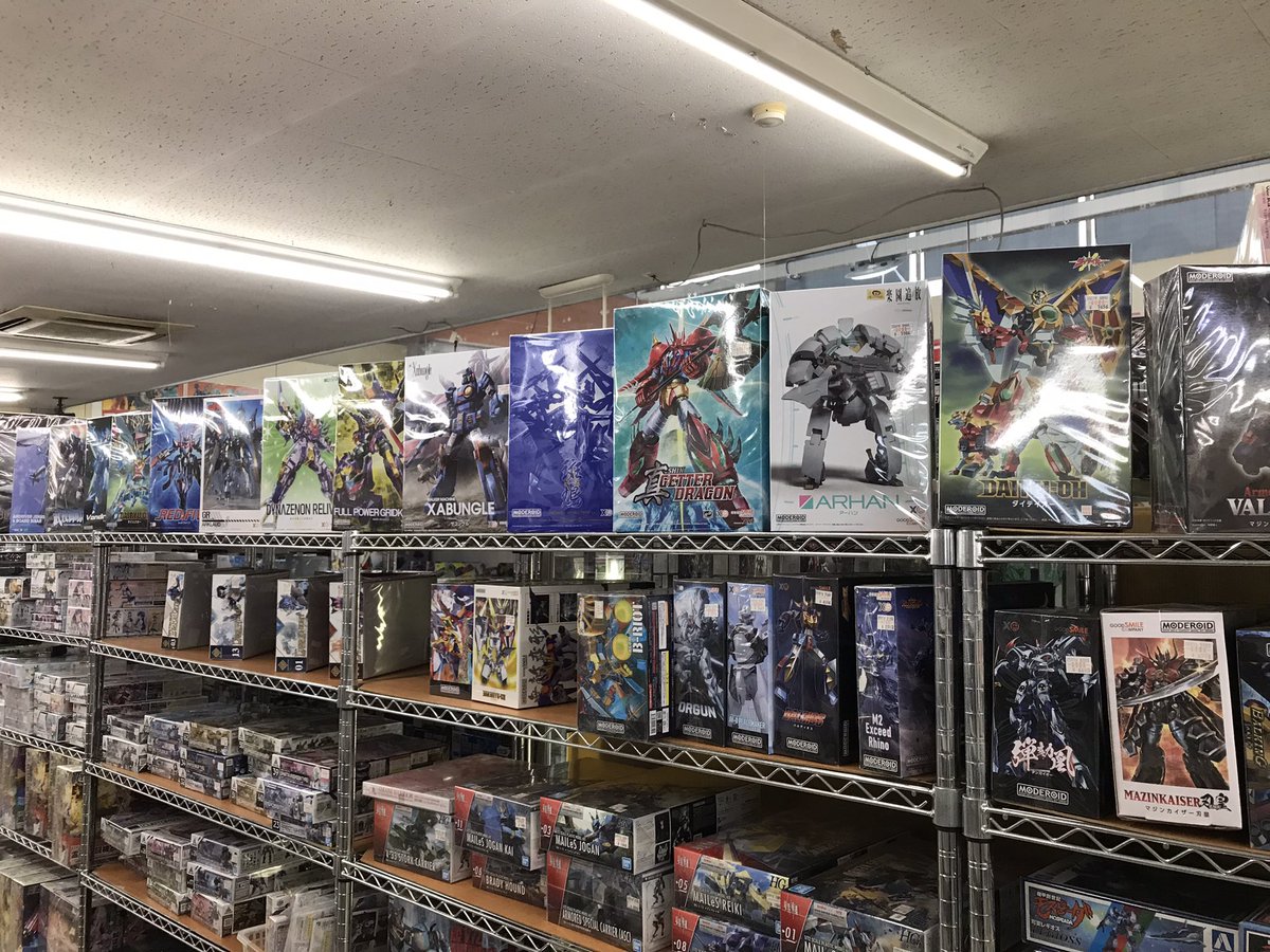 junkdoh's tweet photo. モデロイドプラモデルが入荷&amp;棚の整理をしました！
お客様のご来店お待ちしております！
♯福山市　＃府中市　＃プ���モデル https://t.co/sgohrTj3xx