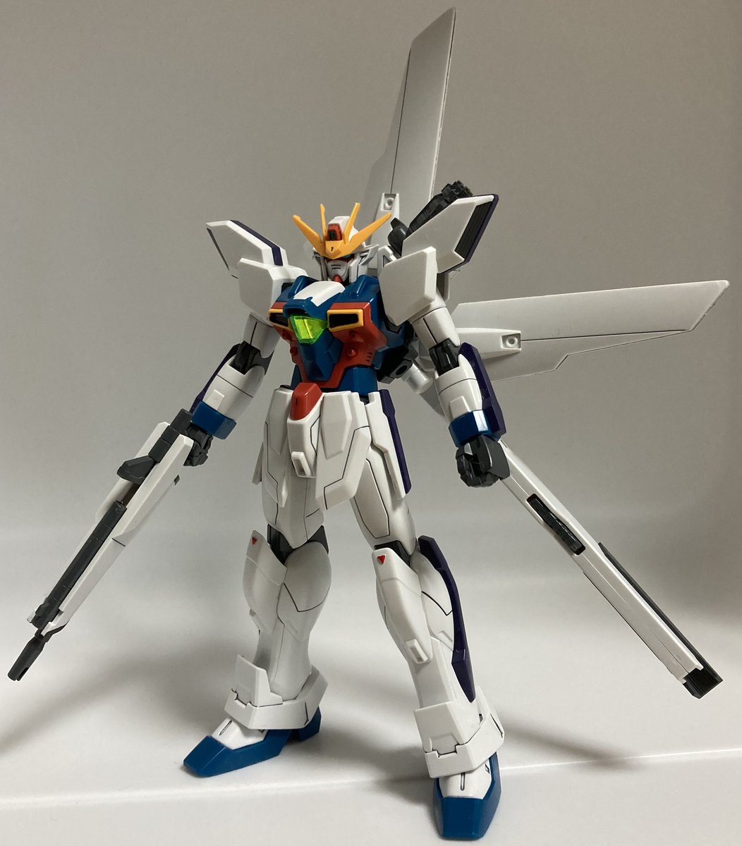 Rucci_eren_'s tweet photo. HG ガンダムX 完成！
作りやすい、カッコいいととても良いキットでした！ https://t.co/pOp2VXlUt7