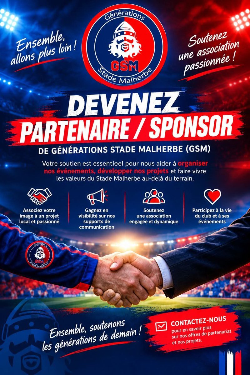 Generations_SMC's tweet photo. Si vous êtes intéressés, n'hésitez pas à prendre contact avec nous. 🙂🙏🏻

#TeamSMC #SMCaen #Caen #Normandie https://t.co/MGSQ4iUyWs