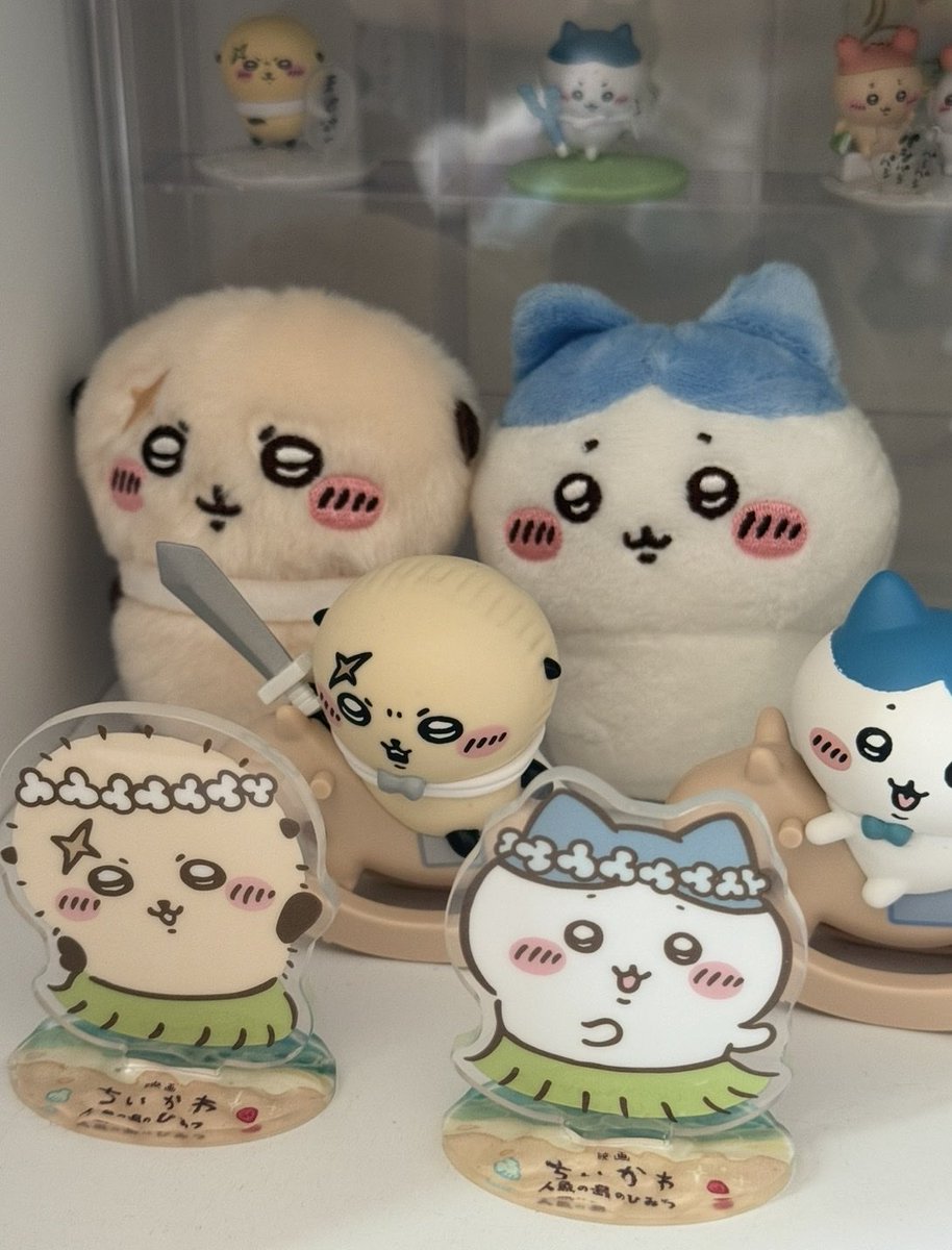 robia_hina's tweet photo. 깡총이가 선물해준 앉은누이하치로 풍성해진 
선생님과 제자존…🥹🩵…
모으려고 한건아닌데 
랜덤이 이렇게 계속 나와서 같이뒀는데 
넘기여워!!!!!!!!!!! https://t.co/jRaRirm9AC
