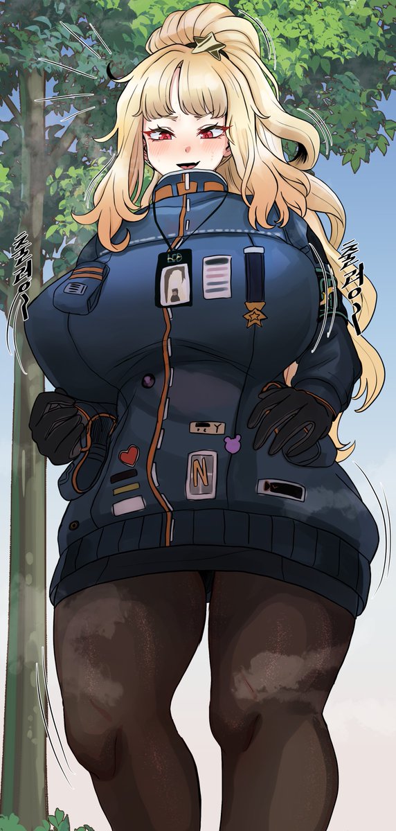 DevouringBlonde's tweet photo. -Laura, blonde futa with a penchant for reducing anyone she meets to fat and cream!
-Muse and Mun are 24
-Original Character. Faceclaim is Ezra from Limbus Company. https://t.co/3IrV1sH7TN