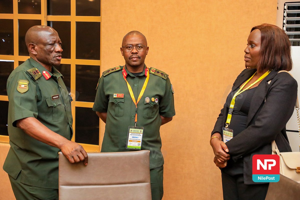 francis_isano's tweet photo. Moments at the ongoing African Defence Chiefs Conference on Military Operations Other Than War at Speke Resort Conference Centre, Munyonyo.

#NilePostNews https://t.co/nrIZU3Ff0e