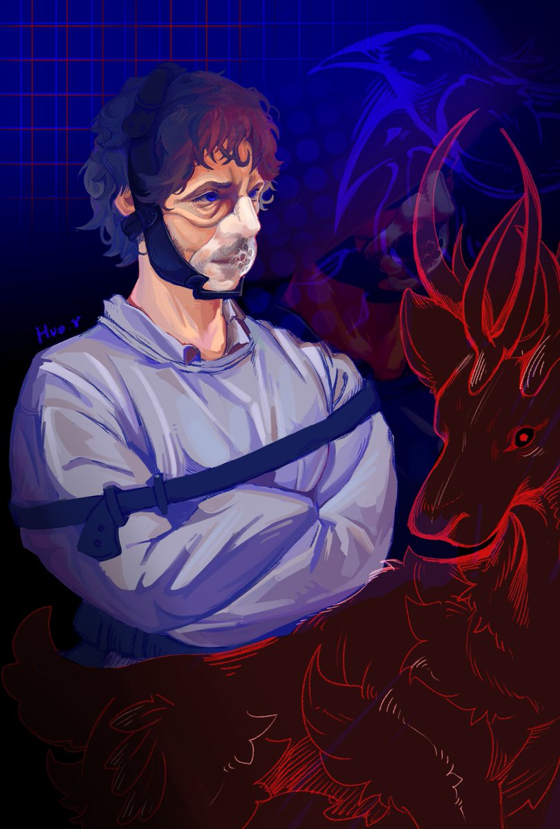 Huoren02's tweet photo. “Iforgive you,Will”#Hannibal #artㅤㅤㅤㅤ https://t.co/PDoyTeDWXA