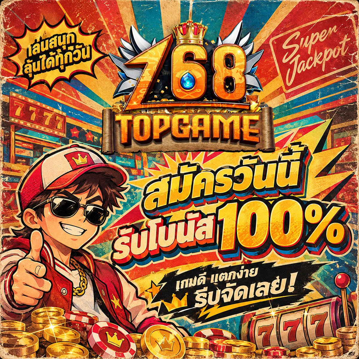 Topgamethh's tweet photo. 💎 ความหรูหราในทุกดีเทล ความสนุกในทุกเกม และสีสันในทุกช่วงเวลา

ทางเข้าเล่น https://t.co/hOQ9B6fanx

#168Topgame #สล็อตไม่มีขั้นต่ำ #พยาการณอากาศ #น้ําท่วมแล้ว https://t.co/sPZt8nwprS