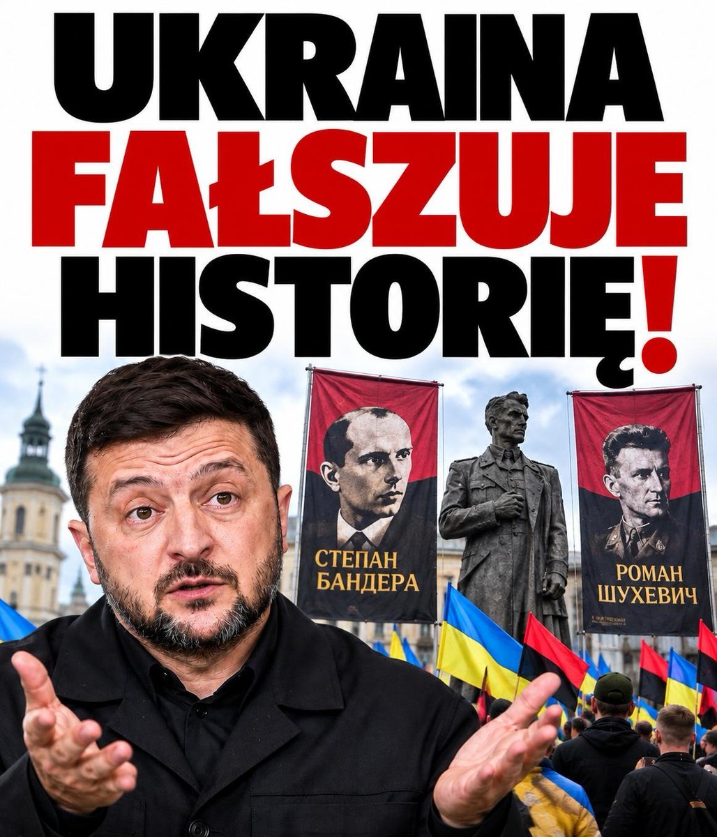 PUsiadek's tweet photo. ⁨Ukraina fałszuje historię❗

Taras Kuzio, profesor Akademii Kijowsko-Mohylańskiej, zarzucił Polsce podwójne standardy. Twierdził, że Warszawa żąda potępienia OUN i UPA, a sama nie rozlicza zbrodni popełnionych na Ukraińcach.

Tylko, że Ukraińcy zawyżają liczbę ofiar po stronie ukraińskiej i zaniżają ją po stronie polskiej.

Zorganizowane ludobójstwo Polaków oraz związany z tym opór polskiej mniejszości uważa się za konflikt dwóch narodów. To kłamstwo i próba narzucenia koncepcji, która zafałszowuje historię.

Ta narracja funkcjonuje na Ukrainie nie tylko w debacie publicznej, ale też na poziomie państwowym i w edukacji. Ukraińscy badacze, którzy ją kwestionują, bywają marginalizowani.

Nie chodzi tylko o kwestię narracji o „tragedii wołyńskiej”. Ukraińcy wprost fałszują liczby. 

Teraz liczby, bo tam kryje się sedno manipulacji. Na projekcie historycznym z Ukraińskiego Uniwersytetu Katolickiego wskazano liczbę 30 tys. ukraińskich ofiar.

Sęk w tym, że do ofiar przypisywanych stronie polskiej wliczono osoby zabite przez formacje niemieckie i sowieckie, jeśli służyli w nich etniczni Polacy. Doliczono ofiary sowieckich batalionów niszczycielskich NKWD oraz polskiej policji działającej pod niemieckim zwierzchnictwem.

Po odjęciu tego zostaje około 15 tys., czyli tyle, ile od dawna podawali polscy historycy.

Polaków zamordowanych na Wołyniu i w Galicji Wschodniej było 100 tys.

Każdy kłamca wołyński powinien otrzymać zakaz wjazdu do Polski!⁩